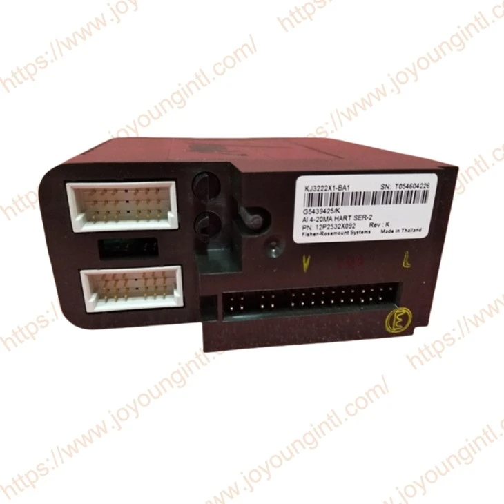 KJ3222X1-BA1 12P2532X092 Emerson AI 8-CHANEL 4-20mA HART-KORT